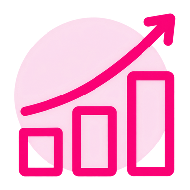 andamento e grafico in pink